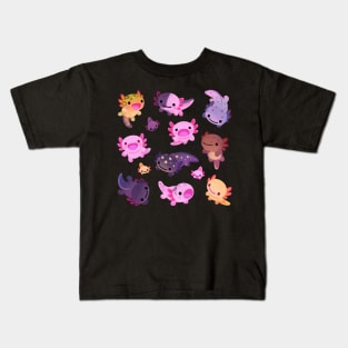 Happy axolotl Kids T-Shirt